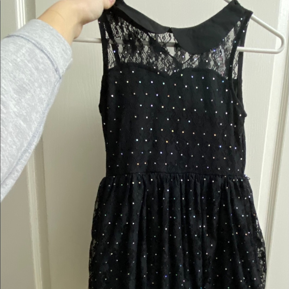 Young girls beautees formal dress